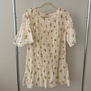 Rebecca Taylor floral mini dress